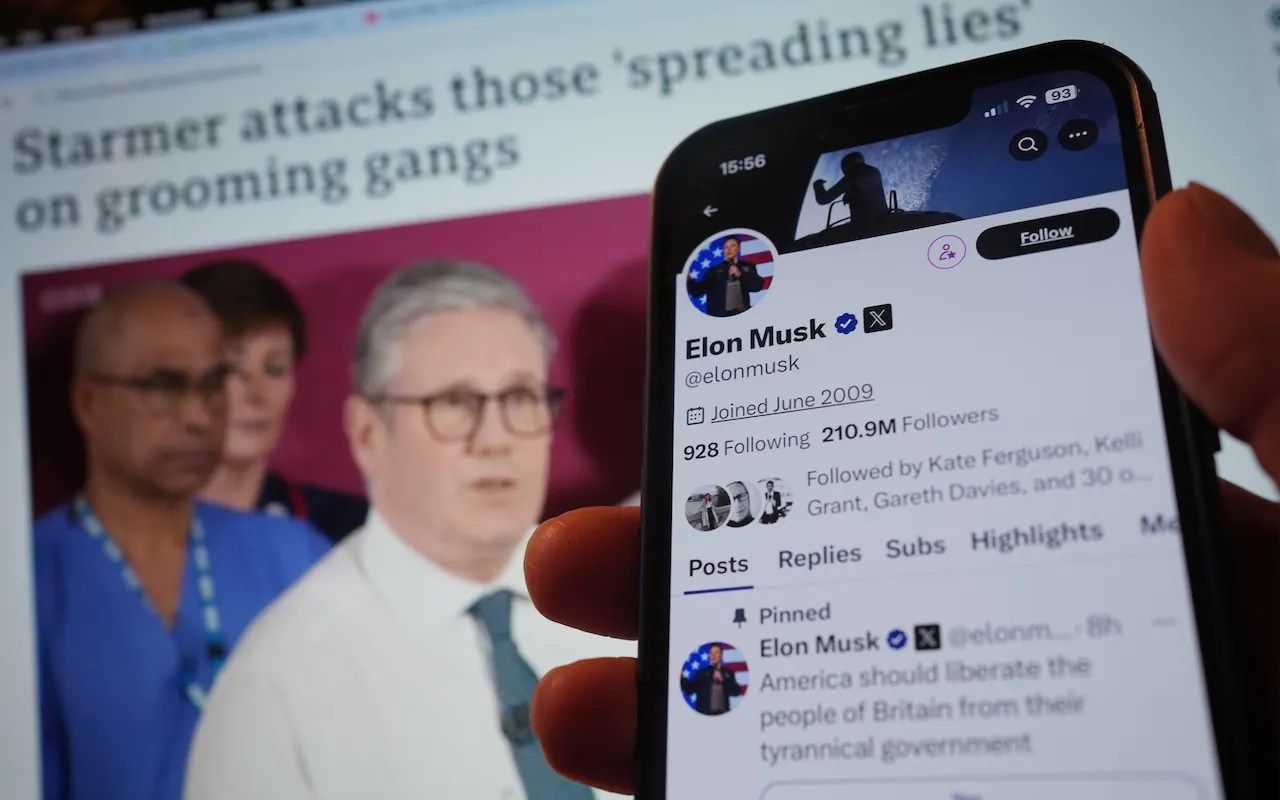 STARMER, Kier + MUSK 01